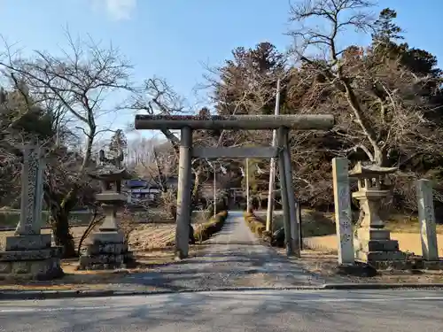 鹿島大神宮の鳥居