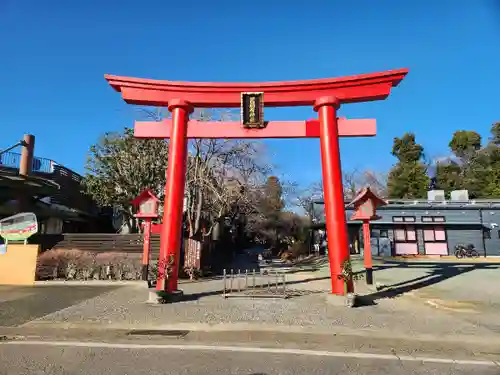 冠稲荷神社の鳥居