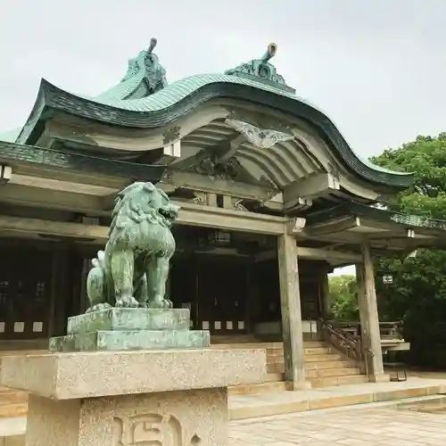 豊國神社の狛犬