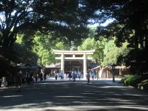 明治神宮の鳥居