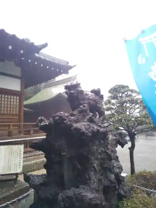 平塚神社の狛犬