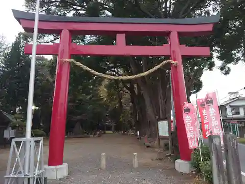 生品神社の鳥居