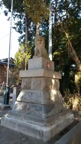 鹿島神社の狛犬