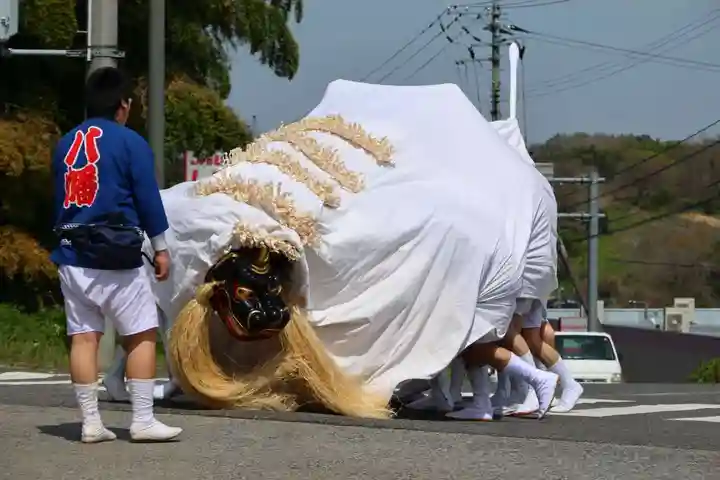 八幡神社のお祭り