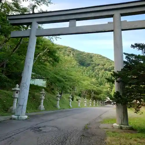 函館八幡宮の鳥居