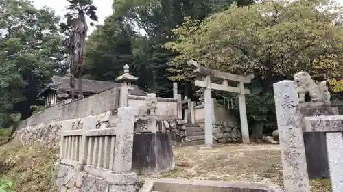 荒神社の鳥居