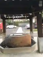 麻布氷川神社の手水舎