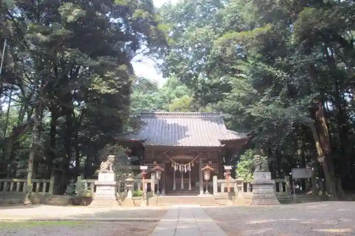 間々田八幡宮の本殿