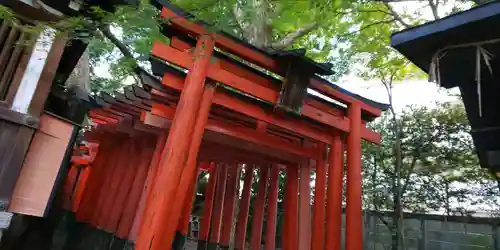 賀茂波爾神社（賀茂御祖神社境外摂社）の鳥居