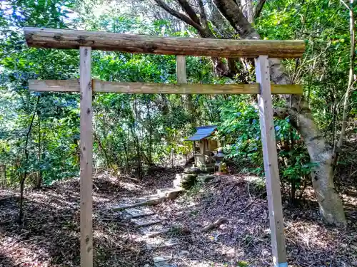 白山社（桧原白山社）の鳥居