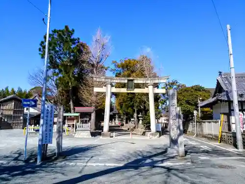 豊川進雄神社の鳥居