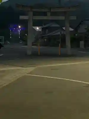 川田八幡神社の鳥居