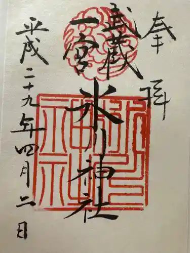 武蔵一宮氷川神社(埼玉県)