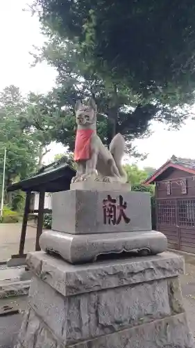 西窪稲荷神社の狛犬