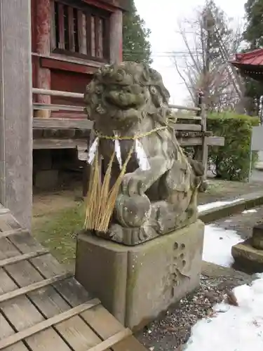 高蔵山　大山寺の狛犬