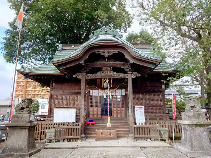 阿邪訶根神社の本殿・本堂