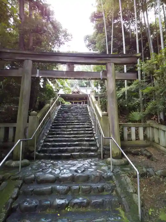 阿蘇神社の鳥居