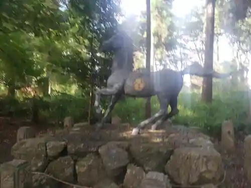 乎加神社の狛犬