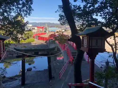 照島神社の景色