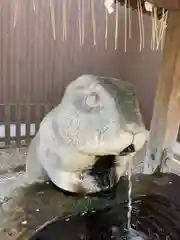 調神社の狛犬