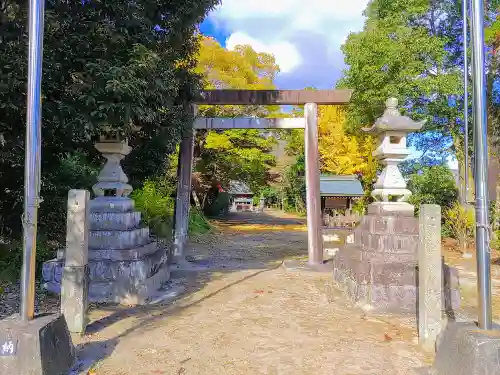 神明社（八反畑）の鳥居