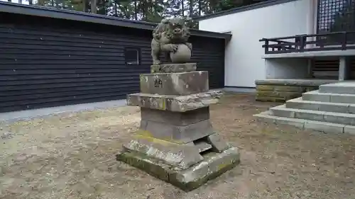 長沼神社の狛犬