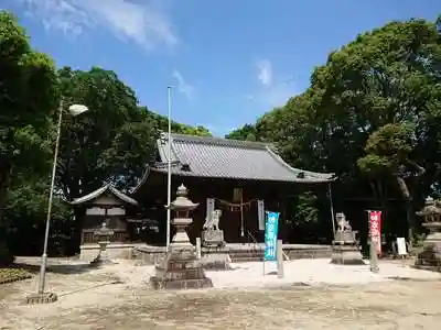 和志取神社の本殿