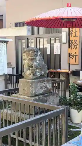 柏神社の狛犬