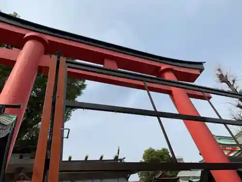 京濱伏見稲荷神社の鳥居