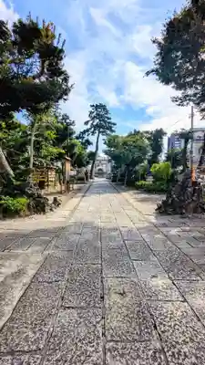 菊田神社の景色