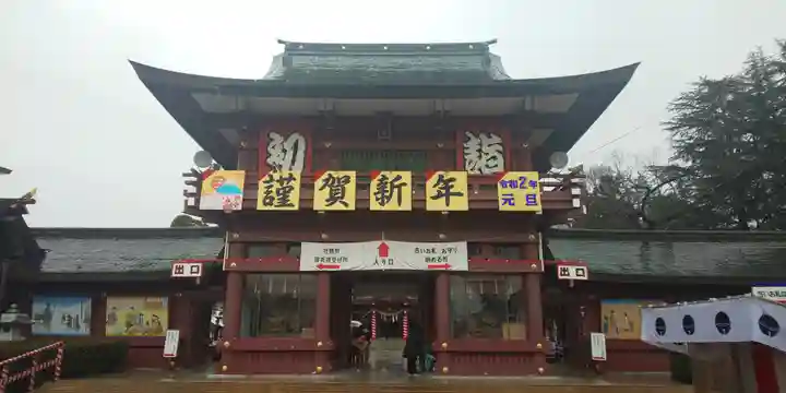 笠間稲荷神社の初詣