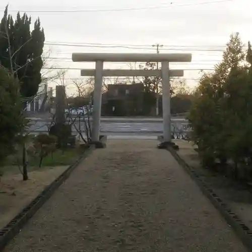 水神社の鳥居