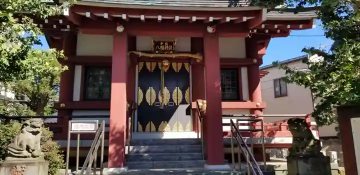 中原八幡神社の本殿・本堂