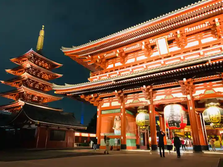 浅草寺の山門・神門