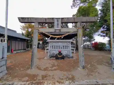 白山神社(上小口)の鳥居