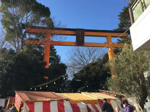 川越氷川神社の鳥居