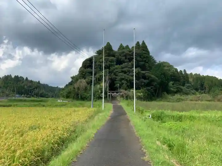 芝崎神社の周辺