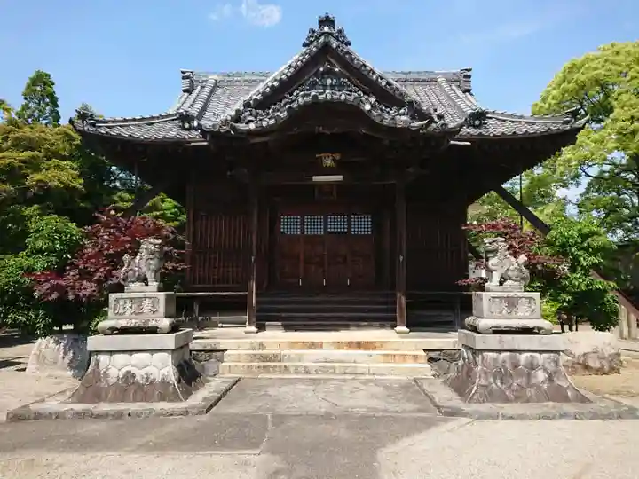 彦田神社の本殿・本堂