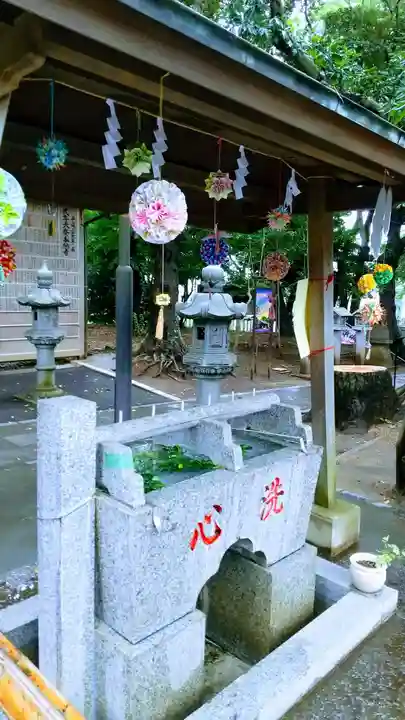 大宮・大原神社の手水舎