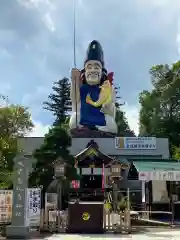 大前神社の像