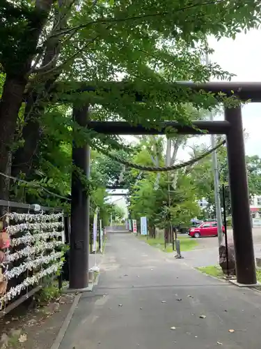 月寒神社の鳥居