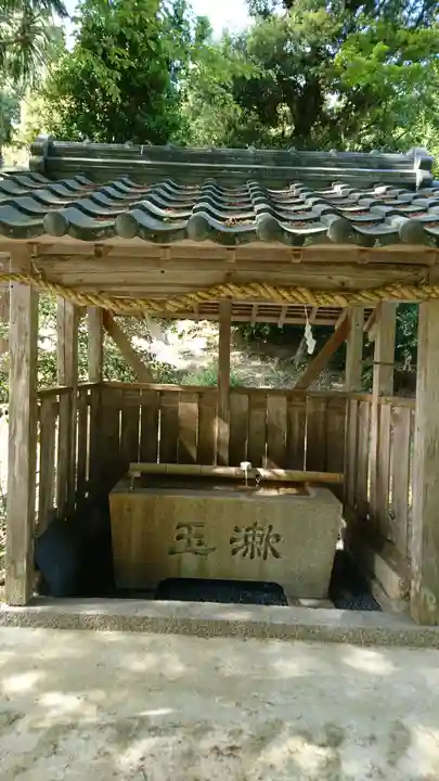 波弥神社の手水舎