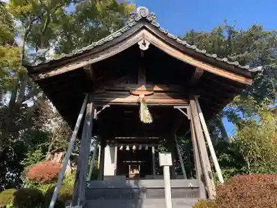 北條八幡社の本殿・本堂
