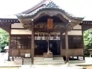萩岡神社の本殿・本堂