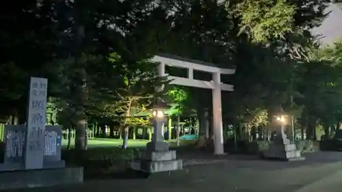 顕勲神社（旭川神社）の鳥居