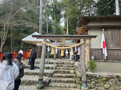 御髪神社の鳥居