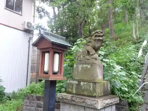 有馬神明神社の狛犬