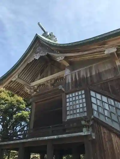 津田八幡宮の本殿