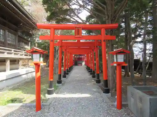 湯倉神社の鳥居