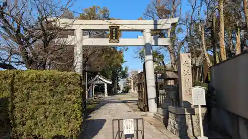 大江神社の鳥居